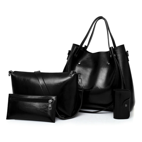 Cartera Curren MOD10 Cuero Sintético Set de 4 Unidades