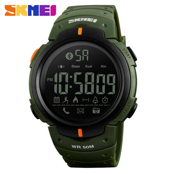 SmartWatch SKMEI 1301 Acuático Antigolpes Podómetro Contometro de Calorías