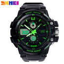 Reloj SKMEI 990 Analogico y Digital Acuático Antigolpes Cronometro y Alarma