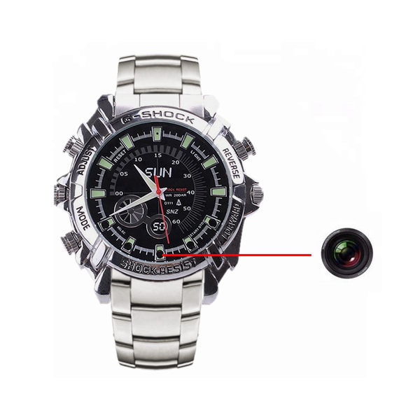 Camara Reloj W6000 Full HD - Memoria Interna 16 Gb