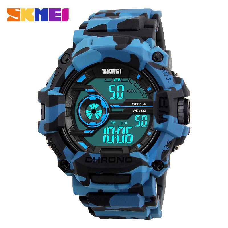 Relok SKMEI 1233 Acuatico Antigolpes Cronometro y Alarma