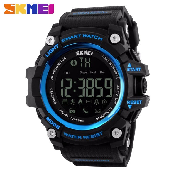 SmartWatch SKMEI 1227 Acuático Antigolpes Podómetro Contometro de Calorías