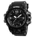 Reloj SKMEI 1155B Analogico y Digital Acuático Antigolpes Cronometro y Alarma