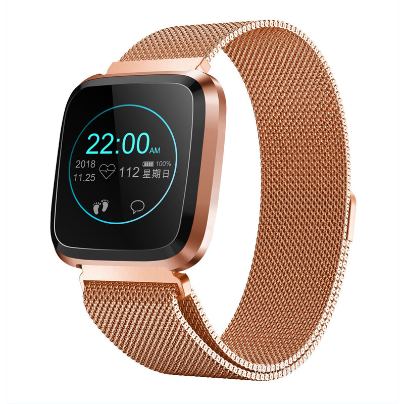 Smartwatch L18 IP68 Acuático Seguimiento de ritmo cardiaco