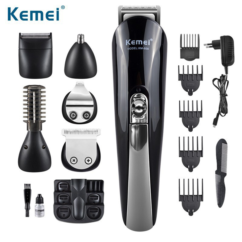 Cortadora de Cabello Kemei 600 + Depiladora Kemei 3518