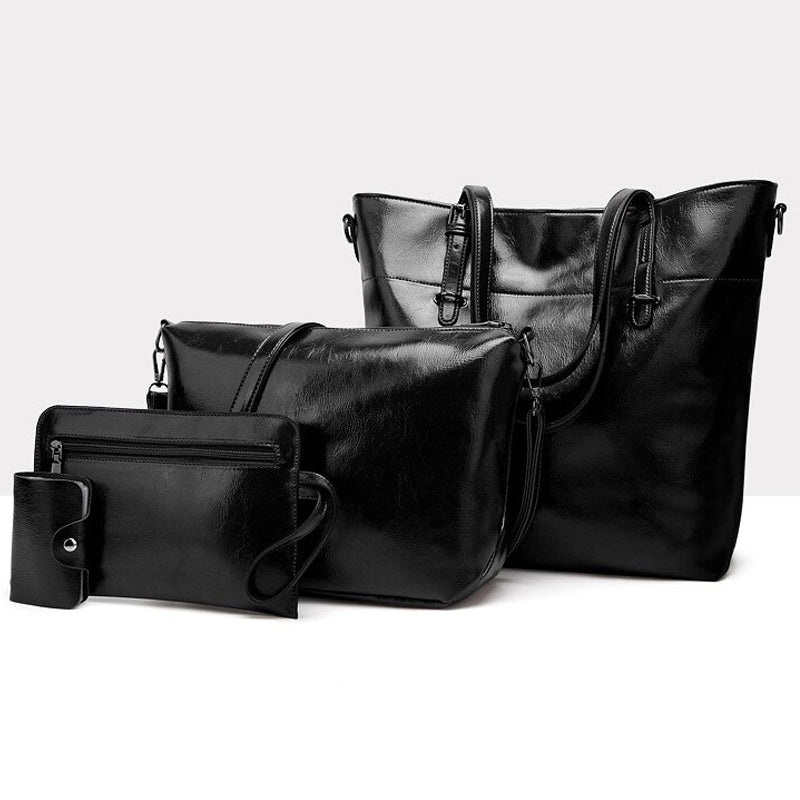 Cartera Curren MOD4 Cuero Sintetico Set de 4 Unidades