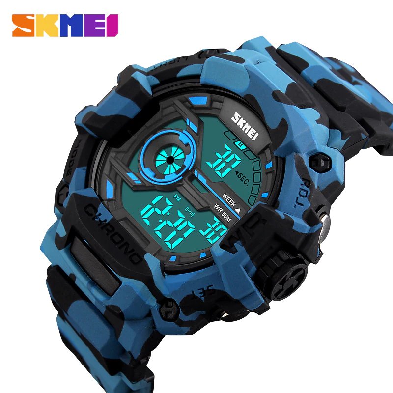 Relok SKMEI 1233 Acuatico Antigolpes Cronometro y Alarma