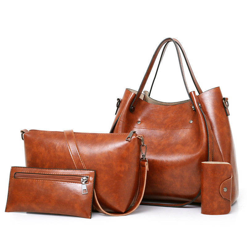 Cartera Curren MOD10 Cuero Sintético Set de 4 Unidades