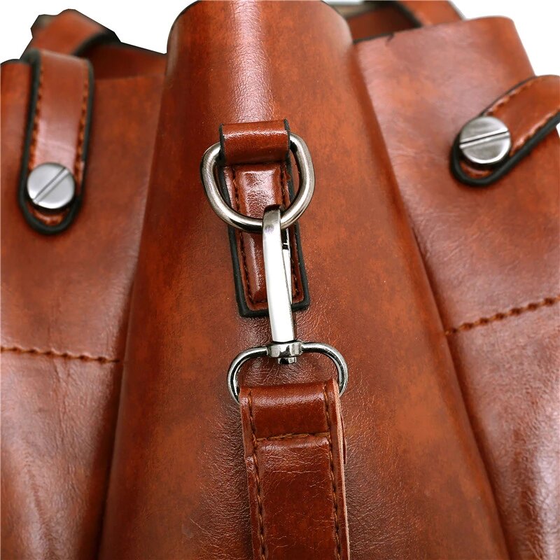 Cartera Curren MOD10 Cuero Sintético Set de 4 Unidades