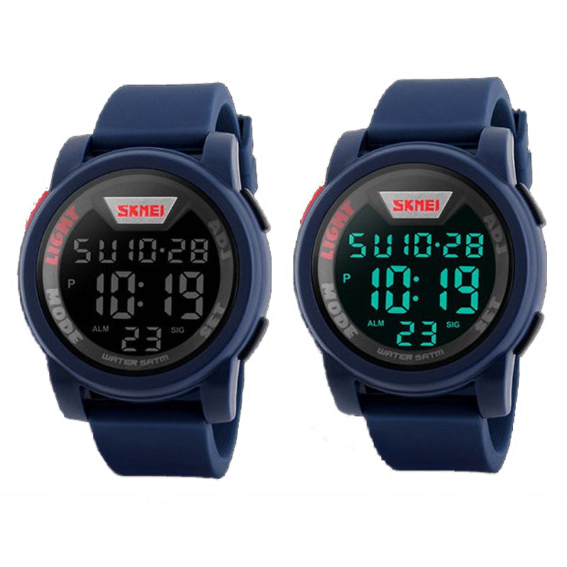 Reloj SKMEI 1218 Acuatico Antigolpes Cronometro y Alarma