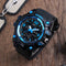 Reloj SKMEI 1155B Analogico y Digital Acuático Antigolpes Cronometro y Alarma
