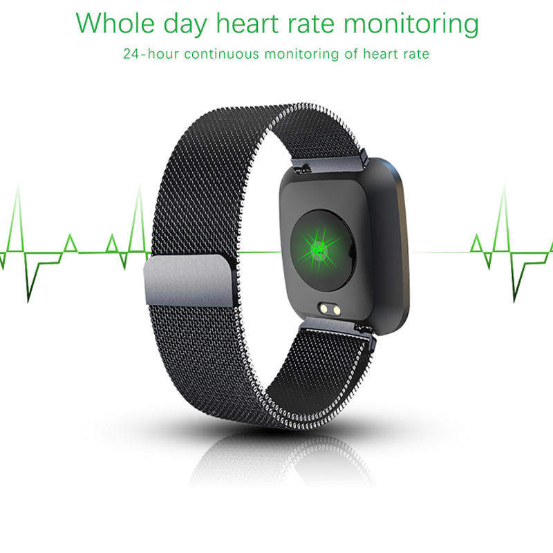 Smartwatch L18 IP68 Acuático Seguimiento de ritmo cardiaco