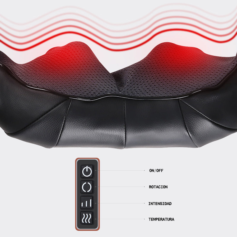Masajeador de Pies Ultrabyte + Masajeador Shiatsu de Cuello y Espalda