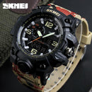 Reloj SKMEI 1327 Analogico y Digital Acuático Antigolpes Cronometro y Alarma