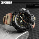 Reloj SKMEI 1327 Analogico y Digital Acuático Antigolpes Cronometro y Alarma