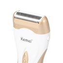Depiladora Kemei KM-3518  2 en 1 - Electrica Recargable