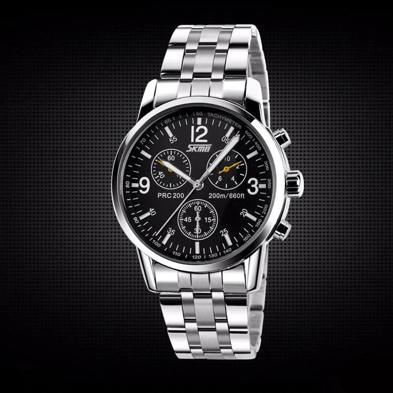 Reloj SKMEI 9070 Analógico de Acero Inoxidable