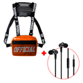 Mochila Pechera + Audífono Xiaomi Mi Piston Fresh
