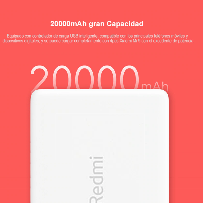 Bateria Portatil Redmi  20,000mah PB200LZM
