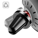 Cargador Inalambrico USAMS  US-CD44 Para Auto 2 en 1 con Holder Magnetico