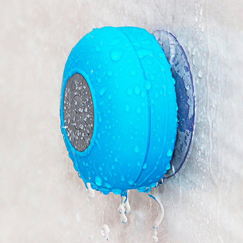 Parlante Bluetooth BTS-06 Acuático 3W con Ventosa