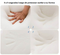 Almohada Memory Foam Viscoelástica con Funda de Bambu