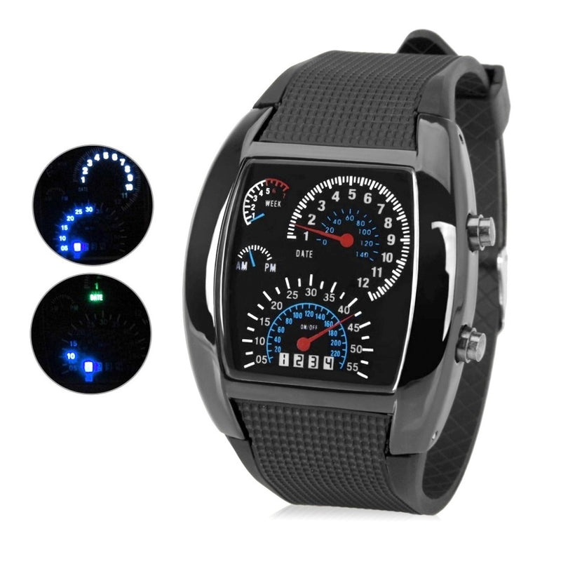 Pack - 4 x S/ 65.00 - Relojes Led Ultrabyte con diseño futurista
